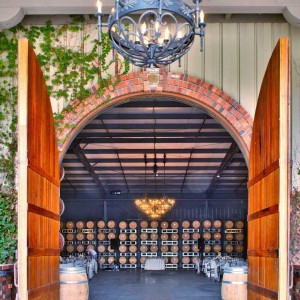 Barrel Room at Léal Vineyards - Hollister, CA